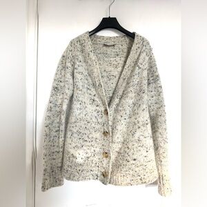 Everlane Speckled Cream Women's Sweater